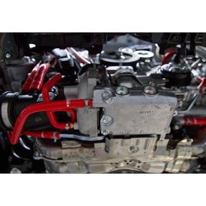 Mishimoto - 2015+ Subaru WRX Mishimoto Silicone Ancillary Hose Kit - Red - Image 5