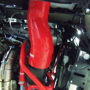 Mishimoto - 2015+ Subaru WRX Mishimoto Silicone Airbox Hose Kit - Red - Image 5