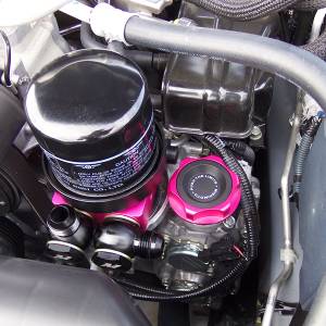 Mishimoto - Subaru Mishimoto Limited Edition Oil Filler Cap - Pink - Image 4