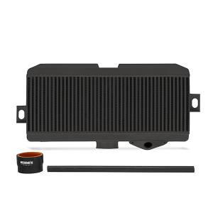 2011-2014 Subaru STI Mishimoto Top-Mount Intercooler - Black Cooler/Black Hoses