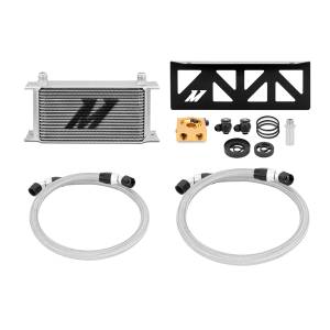 2013+ Scion FR-S Mishimoto Thermostatic Oil Cooler Kit - Silver