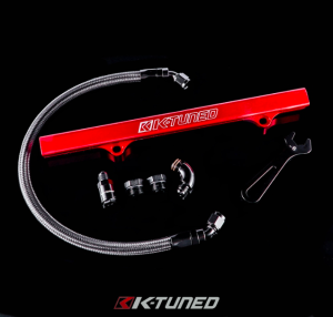 K-Tuned - 2002-2006 Acura RSX K-Tuned Fuel Line Kit - Side Feed (Black) - Image 1