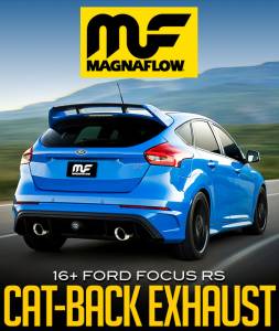 Magnaflow - 2016 Ford Focus RS MagnaFlow Stainless Cat-Back Exhaust System - Image 2
