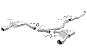 Magnaflow - 2016+ Honda Civic 1.5T MagnaFlow Street Series Stainless Cat-Back Exhaust System - Image 1