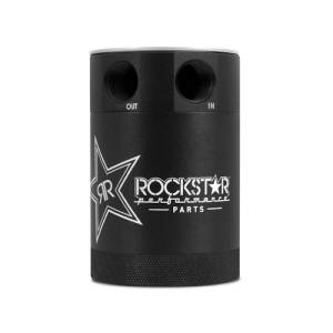 Mishimoto - Mishimoto Limitied Edition Compact Rockstar Baffled Oil Catch Can 2-Port - Black - Image 2