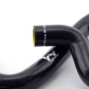 Hybrid Racing - 2006-2011 Honda Civic Si Hybrid Racing Silicone Radiator Hoses (Ninja Black) - Image 3