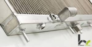 Hybrid Racing - 1992-1995 Honda Civic Hybrid Racing K-Series Swap Fullsize Radiator - Image 3