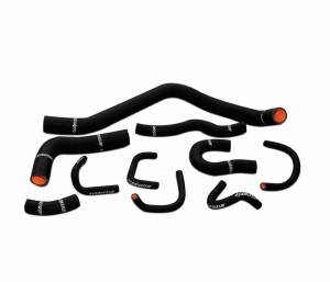 1988-1991 Honda Civic Silicone Radiator Hose Kit - Black