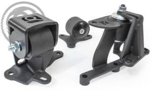 1988-1991 Honda Prelude Innovative Conversion Engine Mount Kit, Steel, black, 75A BLK, Bushing
