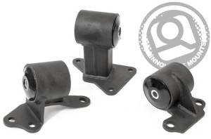 1994-1997 Honda Accord EX/DX/LX Conversion Mount Kit, Steel, black, 85A GRY, Bushing