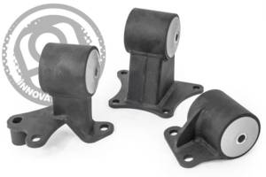 1994-1997 Honda Accord EX Innovative Conversion Engine Mount Kit, Steel (H23/F20B/Auto 2 Manual) - 75A BLK (Black)