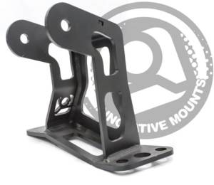 2002-2006 Acura RSX Conversion LH Transmission Mounting Bracket, Steel (K-Series/Auto 2 Manual) (Black)