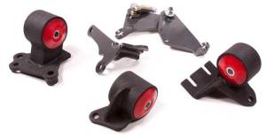1990-1993 Acura Integra Innovative Steel Conversion Mount Kit (B18A/B17A/Manual/Hydro/Cable 2 Hydro) - 85A GREY