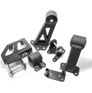 1994-2001 Acura Integra Innovative Conversion Engine Mount Kit, Steel, black, 75A BLK, Bushing
