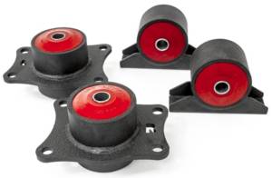 2000-2009 Honda S2000 Replacement Rear Differential Mount Kit, Steel, black, 95A DK RED, Bushing