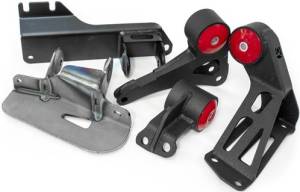 1988-1991 Honda Civic and CRX w/ K Swap Innovative Steel K-Series Conversion Mount Kit - 75A BLK
