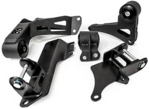 1992-1993 Acura Integra (Non GS-R) w/ K Swap Innovative Steel K-Series Conversion Mount Kit (K-Series/Manual/Auto 2 Man) - 75A BLK