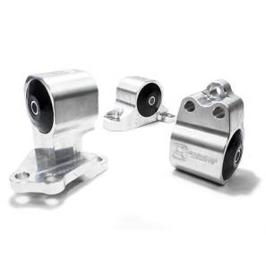 1992-1995 Honda Civic Innovative Billet Conversion Engine Mount Kit (B/D-Series/Manual/Auto 2 Manual/Hydro) - 85A GREY