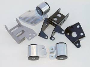 1992-1996 Honda Prelude w/ K Swap Hasport K-Series Engine Mount Kit - SOLID