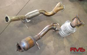 RV6 Performance - 2012-2015 Honda Civic Si RV6™ Bellmouth High Flow Cat Downpipe Kit - Image 2