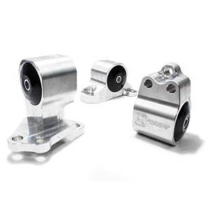 1992-1995 Honda Civic Innovative Billet Conversion Engine Mount Kit (B/D-Series/Manual/Auto 2 Manual/Hydro) - 60A RED