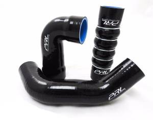 2016+ Honda Civic 1.5T PRL Motorsports Stock Location Charge Pipe Hose Upgrade Kit (Black)