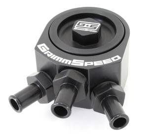2011-2014 Subaru STI GrimmSpeed Air/Oil Separator - Black