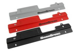 GrimmSpeed - 2008-2010 Subaru WRX and STI GrimmSpeed Radiator Shroud w/ Tool Tray - Red - Image 4