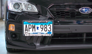GrimmSpeed - 2010+ Subaru Legacy GrimmSpeed License Plate Relocation Kit - Image 3