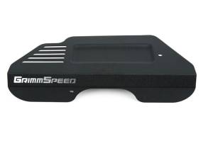 GrimmSpeed - 2013-2017 Subaru BRZ GrimmSpeed Pulley Cover w/ Tool Tray - Black - Image 1