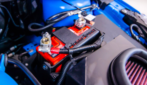 GrimmSpeed - 2016+ Ford Focus RS GrimmSpeed Lightweight Battery Mount Kit - Image 2