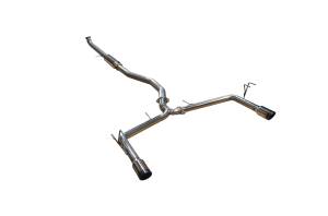2016+ Honda Civic 1.5T Sedan Injen 63mm SS Cat-Back Exhaust w/ Dual Burnt Titanium Tips
