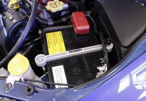 Perrin - 2004-2009 Subaru Legacy Perrin Battery Tie Down - Red - Image 6