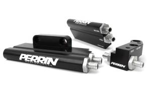 Perrin - 2008-2010 Subaru WRX Perrin Top Feed Fuel Rail - Image 1