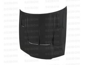 1990 - 1994 NISSAN SKYLINE R32 SEIBON CARBON FIBER HOOD - TT STYLE