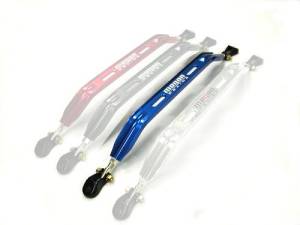 1990 - 2001 Acura Integra and 1988 - 2000 Honda Civic Megan Strut Bar Front Low Blue 2 LBs 25x4x3