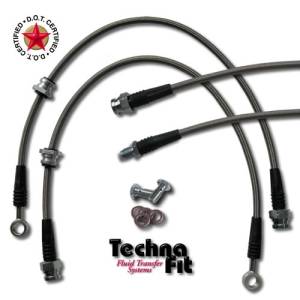 1992 - 1994 MITSUBISHI MIRAGE REAR DRUM 4 Line Brake Kit - Clear