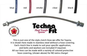 1993 - 1998 TOYOTA SUPRA ALL Clutch Lines - Smoke