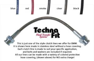 1992 - 1995 BMW 325 Clutch Lines - Clear