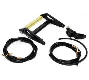 NCY - Honda Ruckus NCY Frame Extension Kit - Black - Image 1
