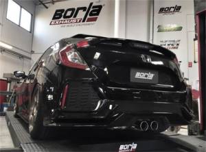 Borla - 2016-2017 Honda Civic Sport 1.5L AT/MT Hatchback S-Type Borla Catback Exhaust - Image 2