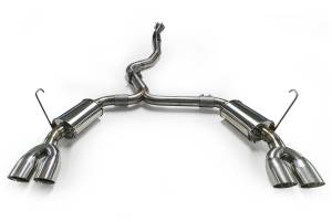 MAPerformance - 2015-2020 Subaru WRX / STI MAPerformance Catback Exhaust System w/ Mufflers - Standard SS Tips - Image 1