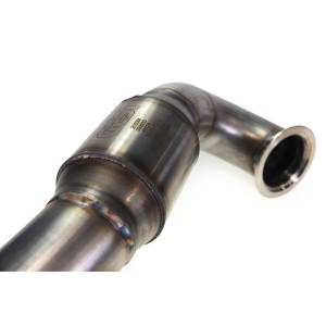 MAPerformance - 2015-2021 VW Golf TSI/GTI Mk7 / Mk7.5 MAPerformance Catted Downpipe - Ceramic Black - Image 2