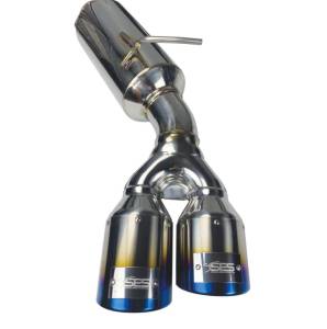 Injen - 2010-2013 Hyundai Genesis Coupe 2.0L(t) 4cyl SS Injen Exhaust w/ 76mm Y-Pipe Resonator/Molded SS Flanges - Image 2