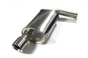 MAPerformance - 2015+ Ford Mustang Ecoboost MAPerformance P1.5 Performance Package - Raw Stainless Steel Intake/Chargepipe + Catted Downpipe - Image 3