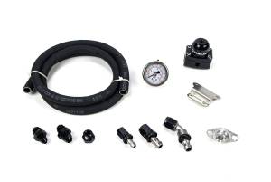 MAPerformance - 2003-2007 Mitsubishi Evo 8/9 MAPerformance AFPR Install Kit with MINI FueLab Purple/Clear Color Regulator - Push Lock Style Fuel Line - Image 1
