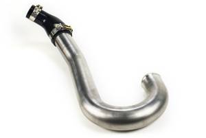 MAPerformance - 2003-2007 Mitsubishi Evo 8/9 MAPerformance 2.5" Lower Intercooler Pipe - Brushed Stainless Steel - Image 1