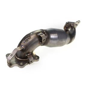 MAPerformance - 2016-2021 Honda Civic 1.5T MAPerformance Catted Downpipe in Raw Polished finish - GESI Catted with New Turbo Gasket - Image 4