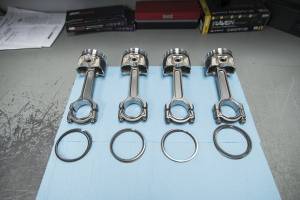 MAPerformance - DSM Multiple Fitments MAPerformance 2.4L Shortblock - Stage 1 with King Bearings, Eagle 150mm Connecting Rods and Wiseco 8.9:1 Pistons - Image 4