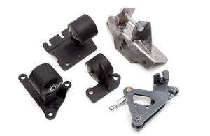 1988-1991 Honda Civic Innovative H-Series Steel Mounts 85A Gray Bushings (Manual Hydro Actuator)